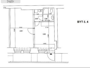 Pronájem bytu 1+1, Praha - Nové Město, Na Poříčí, 36 m2