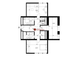 Pronájem bytu 3+1, Teplice - Trnovany, Antonína Sochora, 99 m2