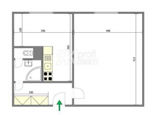 Prodej bytu 1+1, Ostrava, Šeříková, 40 m2