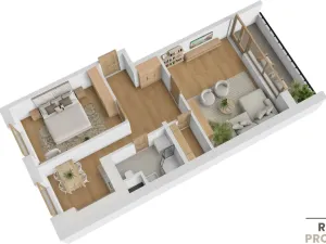 Pronájem bytu 2+1, Frýdek-Místek - Frýdek, Lískovecká, 66 m2