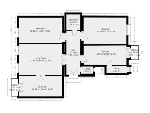 Pronájem bytu 4+1, Praha - Holešovice, Milady Horákové, 104 m2