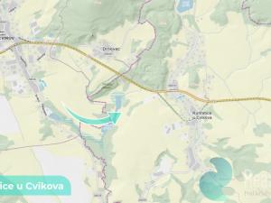 Prodej podílu 3/8 louky, Kunratice u Cvikova, 4157 m2