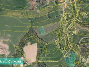 Prodej podílu 3/8 louky, Kunratice u Cvikova, 4157 m2