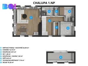 Prodej chalupy, Malá Morava, 181 m2