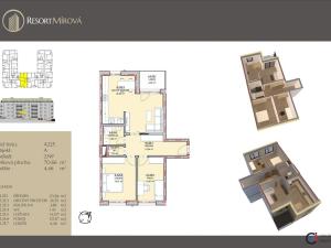 Prodej bytu 3+kk, Rychnov nad Kněžnou, Mírová, 71 m2