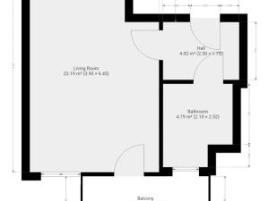 Pronájem bytu 1+kk, Praha - Vysočany, Kolbenova, 33 m2