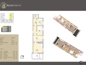 Prodej bytu 3+kk, Rychnov nad Kněžnou, Mírová, 80 m2