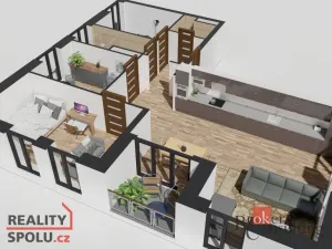 Prodej bytu 4+kk, Ostrava - Michálkovice, Československé armády, 92 m2