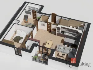 Prodej bytu 3+kk, Ostrava - Michálkovice, Československé armády, 97 m2