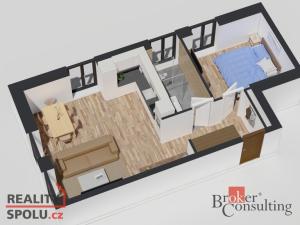 Prodej bytu 2+kk, Ostrava - Michálkovice, Československé armády, 47 m2