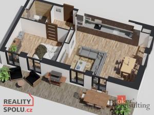 Prodej bytu 2+kk, Ostrava - Michálkovice, Československé armády, 54 m2