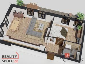Prodej bytu 2+kk, Ostrava - Michálkovice, Československé armády, 54 m2