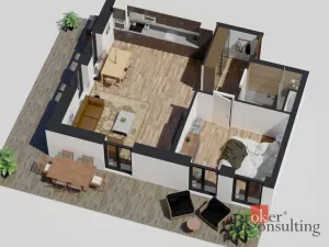 Prodej bytu 2+kk, Ostrava - Michálkovice, Československé armády, 54 m2