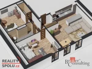 Prodej bytu 3+kk, Ostrava - Michálkovice, Československé armády, 87 m2