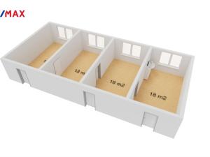 Pronájem kanceláře, Havířov, Lidická, 73 m2