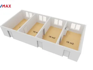 Pronájem kanceláře, Havířov, Lidická, 73 m2