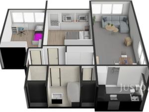 Prodej bytu 3+1, Písek, Otakara Jeremiáše, 76 m2