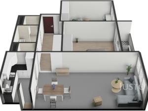 Prodej bytu 3+1, Písek, Otakara Jeremiáše, 76 m2