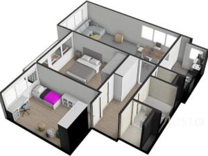 Prodej bytu 3+1, Písek, Otakara Jeremiáše, 76 m2