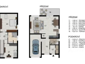 Prodej rodinného domu, Čížová - Zlivice, 174 m2