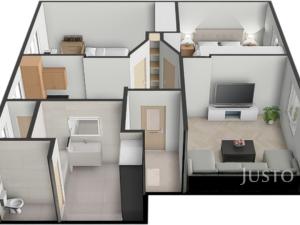Prodej bytu 3+1, Písek, Za Pazdernou, 74 m2