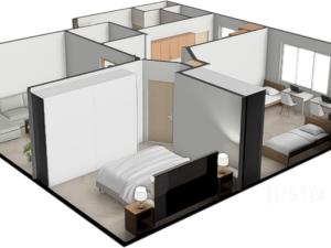 Prodej bytu 3+1, Písek, Za Pazdernou, 74 m2