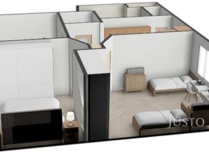 Prodej bytu 3+1, Písek, Za Pazdernou, 74 m2