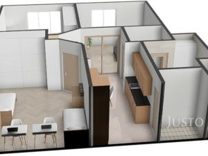 Prodej bytu 3+1, Písek, Za Pazdernou, 74 m2