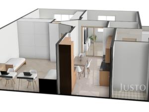 Prodej bytu 3+1, Písek, Za Pazdernou, 74 m2
