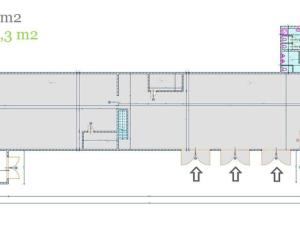 Pronájem výrobních prostor, Lážovice, 1100 m2