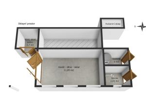 Prodej chaty, Tichonice - Kácovec, 46 m2