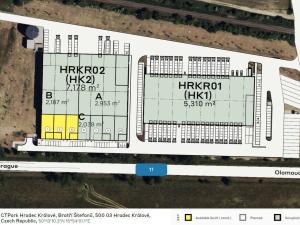 Pronájem skladu, Hradec Králové - Slezské Předměstí, Bratří Štefanů, 576 m2