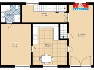 Prodej rodinného domu, Bernartice, Bechyňská, 140 m2