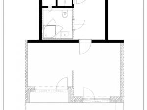 Pronájem bytu 1+kk, Praha - Jinonice, Kloudova, 34 m2