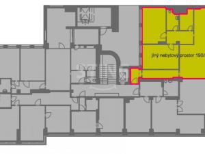 Pronájem kanceláře, Zlín, třída Tomáše Bati, 108 m2