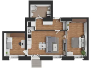 Prodej bytu 3+kk, Tábor, Kpt. Jaroše, 70 m2