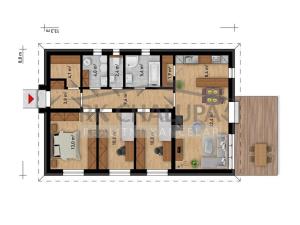 Prodej rodinného domu, Hluboká nad Vltavou, Třešňovka, 104 m2