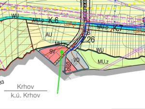 Prodej pozemku pro bydlení, Krhov, 812 m2
