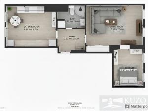 Pronájem bytu 2+1, Příbram, Dlouhá, 63 m2