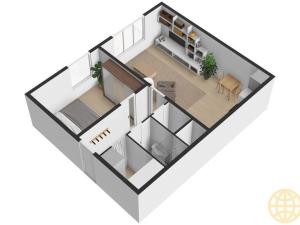 Prodej bytu 2+kk, Tábor, nám. Přátelství, 39 m2