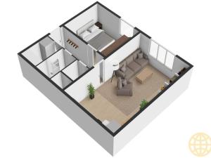 Prodej bytu 2+kk, Tábor, nám. Přátelství, 39 m2