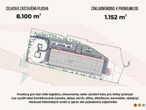 Pronájem skladu, Ostrava - Slezská Ostrava, Podzámčí, 3500 m2