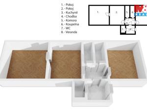 Prodej chalupy, Veliš - Lipiny u Veliše, 74 m2