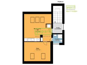 Pronájem bytu 2+kk, Brno - Židenice, Nopova, 51 m2