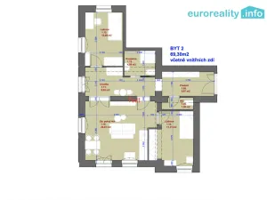 Prodej bytu 3+kk, Mariánské Lázně, Hlavní třída, 69 m2