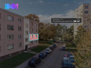 Prodej bytu 3+1, Ostrava - Zábřeh, Volgogradská, 58 m2