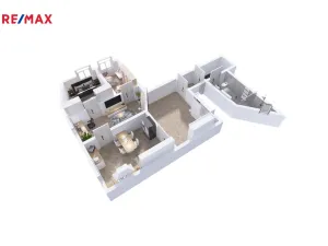 Prodej bytu 3+1, Olomouc, Nešverova, 81 m2