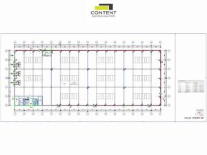 Pronájem výrobních prostor, Lovosice, Průmyslová, 3539 m2