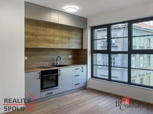 Pronájem bytu 1+kk, Brno - Zábrdovice, Bratislavská, 32 m2