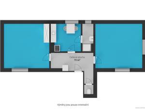 Pronájem bytu 2+1, Jevany, Nad Školou, 73 m2